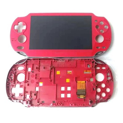 For PS Vita PSV 1000 OLED Touch Screen Display Digitizer Replacement - RED