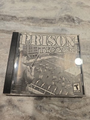 Vintage Prison Tycoon PC Computer Game CD-ROM Windows