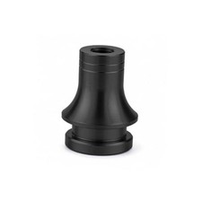 Car Shift Knob Boot Retainer, M12 1.25 Aluminum Alloy Auto Gear Shift Black