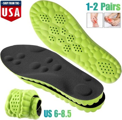 2× Steppers Insoles for Men and Women Cloud Insoles w/ Arch Support All Shoe USA