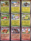Lot de 43 cartes Pokémon Flammes Obsidiennes (EV03) Reverse NM 🇫🇷⤵️