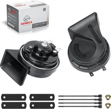 Car Horn 12V Loud Dual-Tone Electric Snail Horn Kit Universal Fit 12v Auto Horn