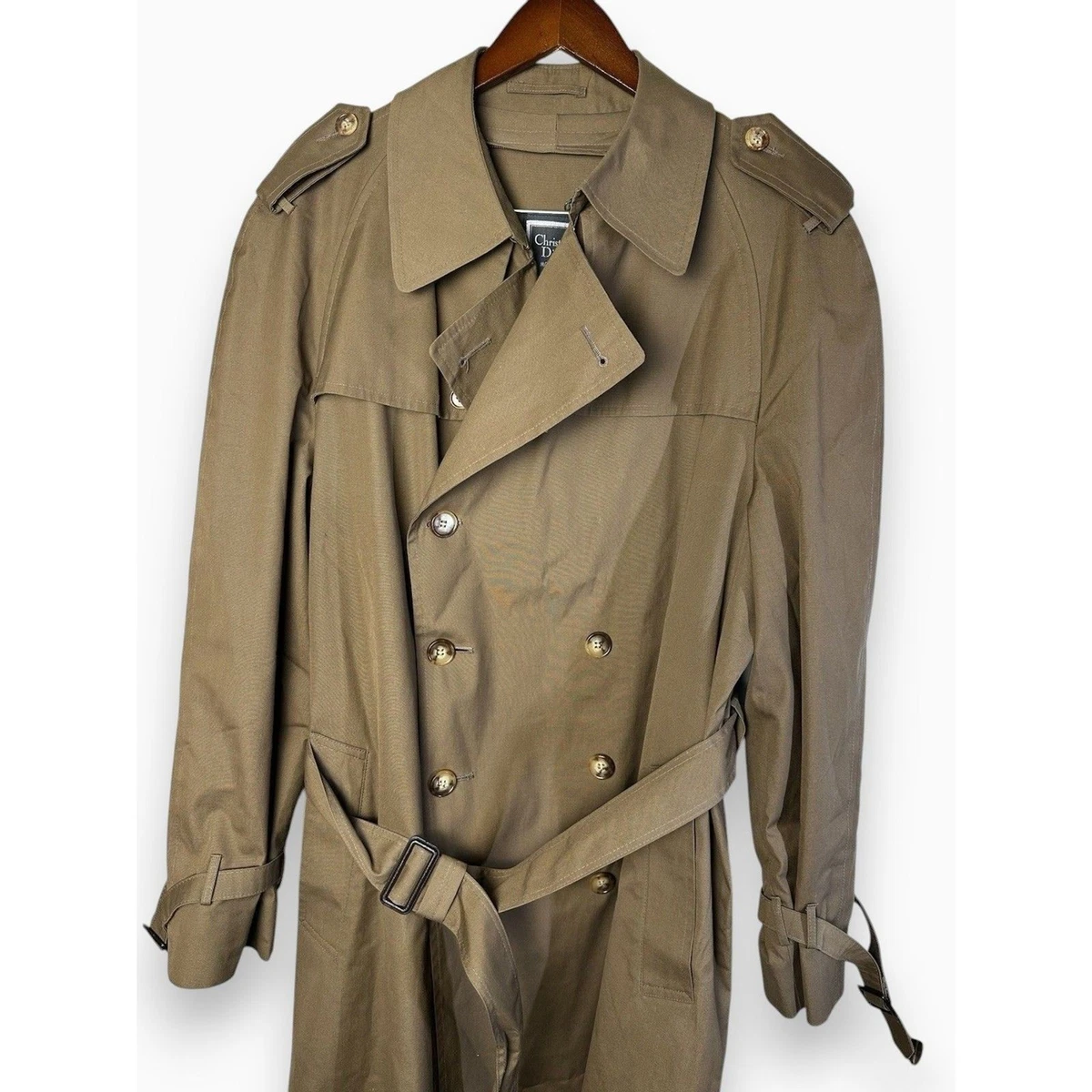 Christian Dior Monsieur Trench Coat for sale | eBay