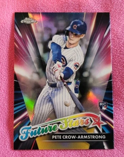 2024 Topps Chrome Pete Crow-Armstrong RAW