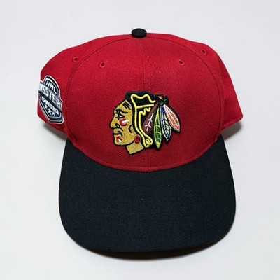 CHICAGO BLACKHAWKS '47 Brand NHL Adj Snapback Hat Western Conference Patch Cap
