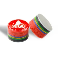 Rainbow Billiards Tip with Clear SX/SS/S/M/MH/H 11mm/14mm Pool Cue Tip 9 Laye...