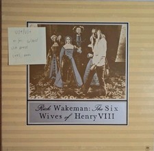 Rick Wakeman The Six Wives of Henry VIII Vinyl Record LP VG+/VG+ SP4361 1973