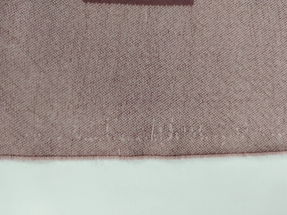 Louis Vuitton genuino vintage rosa lana invierno bufanda bufandas Foto 4 de 4