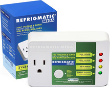 Surge Protector for Large Refrigerators High Voltage Safety Power Surge Guard