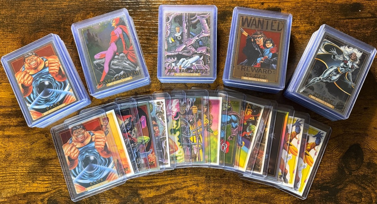2024 Marvel Masterpieces '92 Platinum Base + Canvas + Clear Cut | Pick Your Card