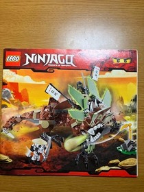 LEGO NINJAGO Earth Dragon Defense 2509 In 2011 Used Retired Complete W/Manual