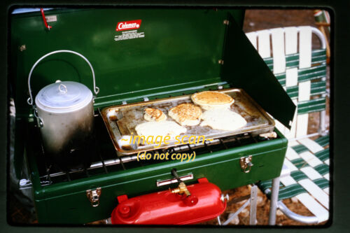 1966 Naleśnik Śniadanie na kempingu pieców kempingowych Coleman, oryginalna zjeżdżalnia a5a - - Zdjęcie 1 z 1