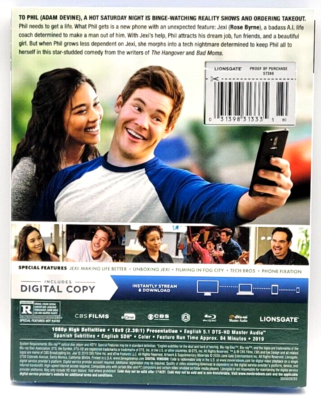 JEXI NEW FACTORY SEALED! BLU-RAY MOVIE 31398313335|