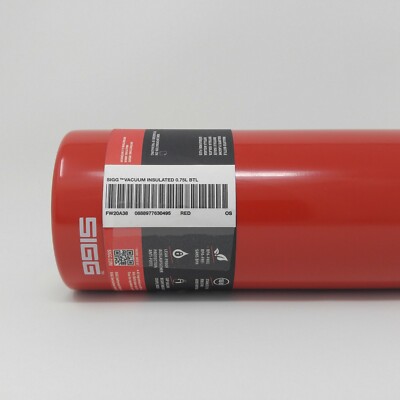 SIGG x Supreme FW20 Vacuum Insulated Bottle Red White 0.75L BPA