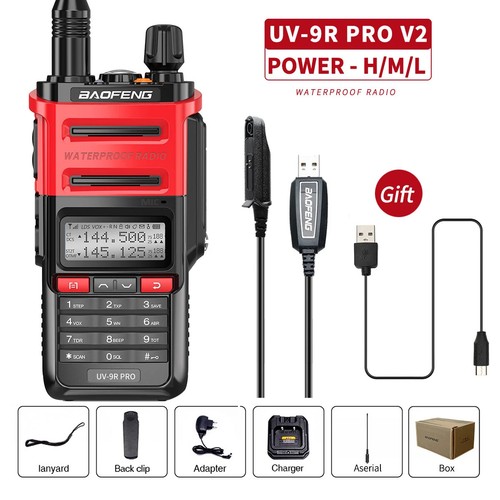 Baofeng UV-9R Pro Dual Band Walkie Talkie - Zdjęcie 40 z 46