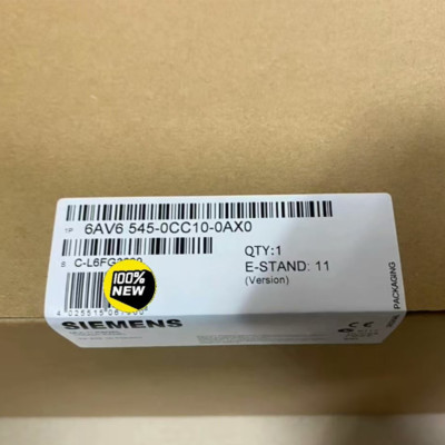 Siemens 6AV6545-0CC10-0AX0 SIMATIC HMI KTP400 Basic DP