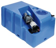 Schmutzwassertank 60l m. Zerhackerpumpe 12V Fäkalientank Abwassertank Grauwasser