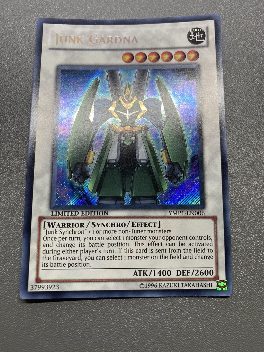 Yu-Gi-Oh! Junk Gardna Secret Rare Limited Edition YMP1-EN006