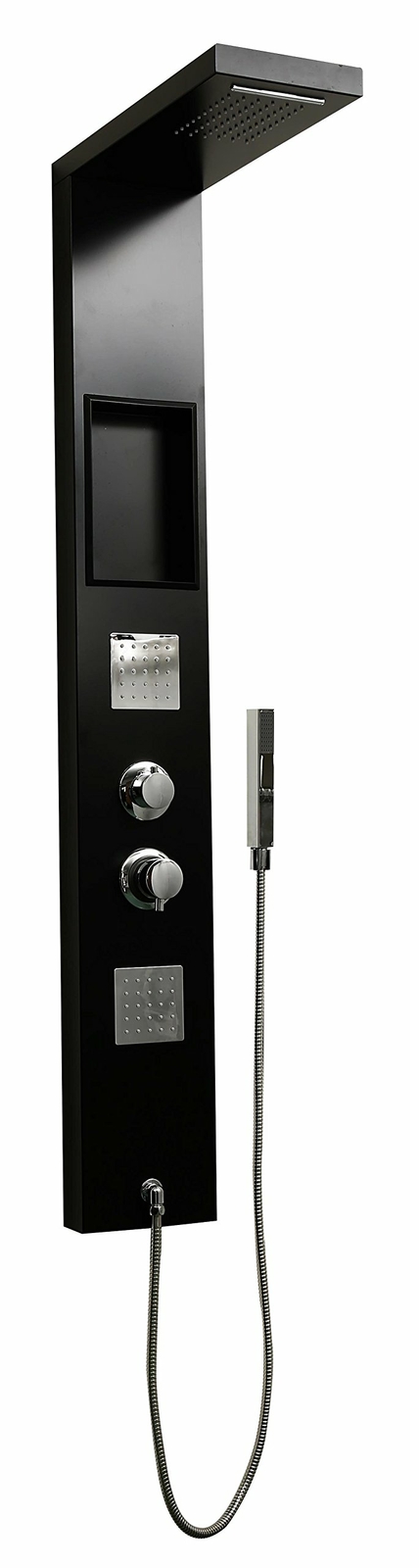 DP bath ch30023 Colonna Idromassaggio, Nero (I0M)