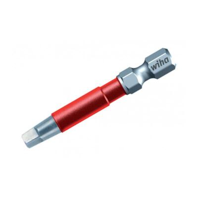 Wiha Tools 76580 MaxxTor Impact Bit Square #3 x 49mm - 10 Pack