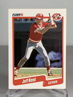 1990 Fleer Jeff Reed #429 Cincinnati Reds Baseball Card | eBay