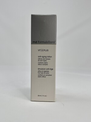 MD FORMULATIONS Vit A Plus Anti-Aging Lotion 1 fl oz DISC. NEW RARE