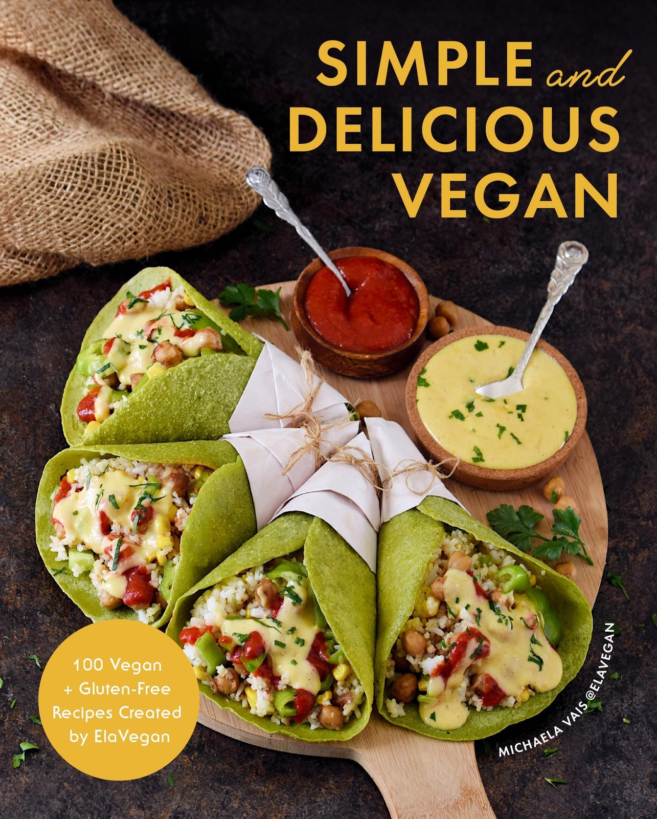 Thumbnail - Simple And Delicious Vegan | Michaela Vais | Englisch | Buch |