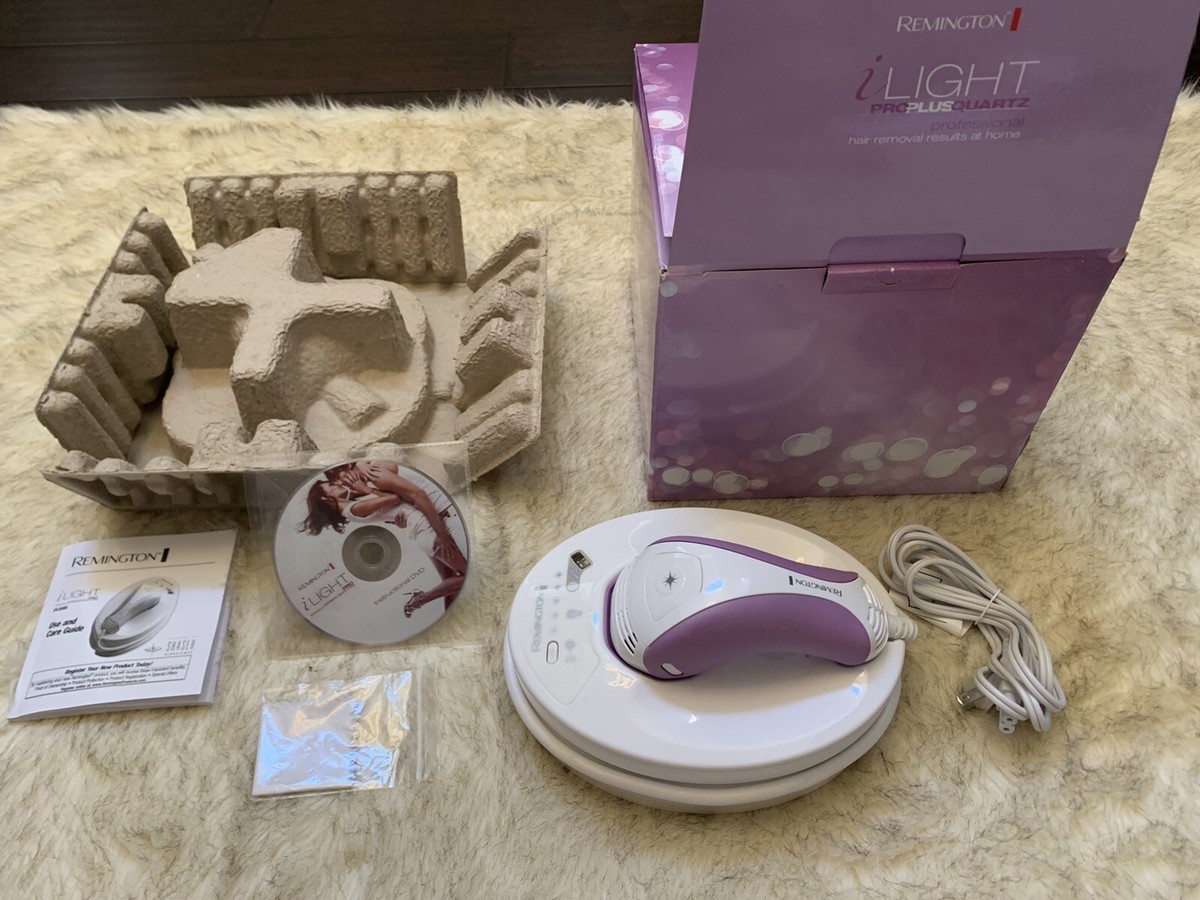 Remington IPL6000 iLIGHT Pro PLUS Quartz Light Hair Removal System