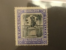 ICOLLECTZONE Barbados 106 F/VF hinged hr