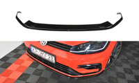 CUP Spoilerlippe Schwarz FüR VW Golf 7 R FL Frontspoiler Spoilerschwert V7 ABS