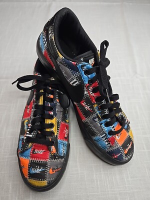Nike Mens 9 cL9888-001 Blazer Low Patchwork 2019 Black/multicolor Tennis Shoes