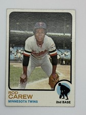 1973 TOPPS #330 ROD CAREW TWINS VG Vintage Hall Of Fame