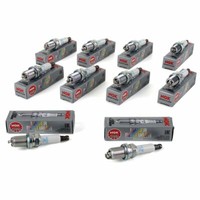 10X NGK 5547 PFR6W-TG ZüNdkerze FüR Audi S6 (C6) S8 (4E) 435/450 PS 101905621B