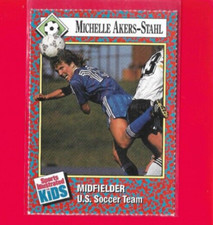 1991 Sports Illustrated MICHELLE AKERS SI Kids RC University Central Florida 299