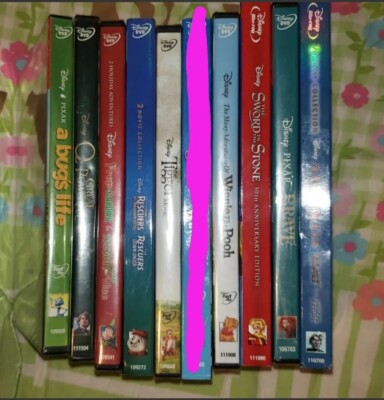 NEW SEALED 9 DISNEY PIXAR Movies DVD Bluray Digital Copy LOT Kids