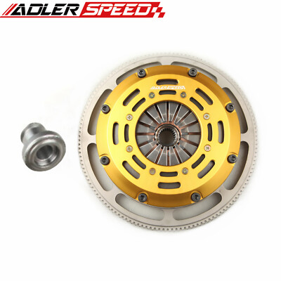 ADLERSPEED Racing Twin Disc Clutch Kit Fits For Fiat 124 131 X-1/9 1975-1978