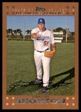 Jonathan Broxton Card 2007 Topps Copper #209
