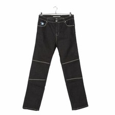 Spada Rigger Selvedge Ladies Motorcycle Jeans Reinforced Motorbike Trousers Grey