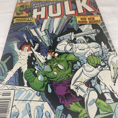 Incredible Hulk #249 NEWSSTAND  (1980) Steve Ditko Jack Frost Returns Mid Grade