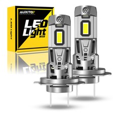 H7 Led Headlight Bulbs Kit High Low 6500k Beam Super Bright White Lights Pair