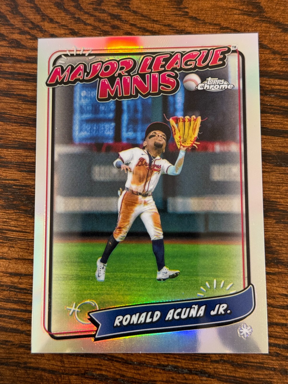 2024 Topps Chrome Update Ronald Acuna Jr. Major League Minis SSP Atlanta Braves