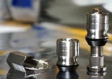 21pcs set 12x1.25 Titanium Lug Wheel Lock Nut Locking Open End Floating