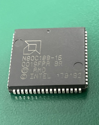 AMD/INTEL ~ N80C188-16 ~ 80C188 - Microprocessor, 16-Bit