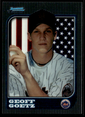 1997 Bowman Chrome #289 Geoff Goetz Mets International | eBay