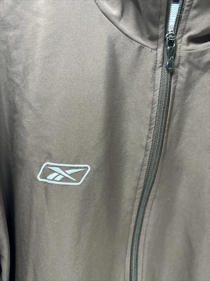 Chaqueta de Colección Reebok Cremallera Completa Wyoming Vaqueros Para Hombre Talla Grande Cosida Foto 3 de 4