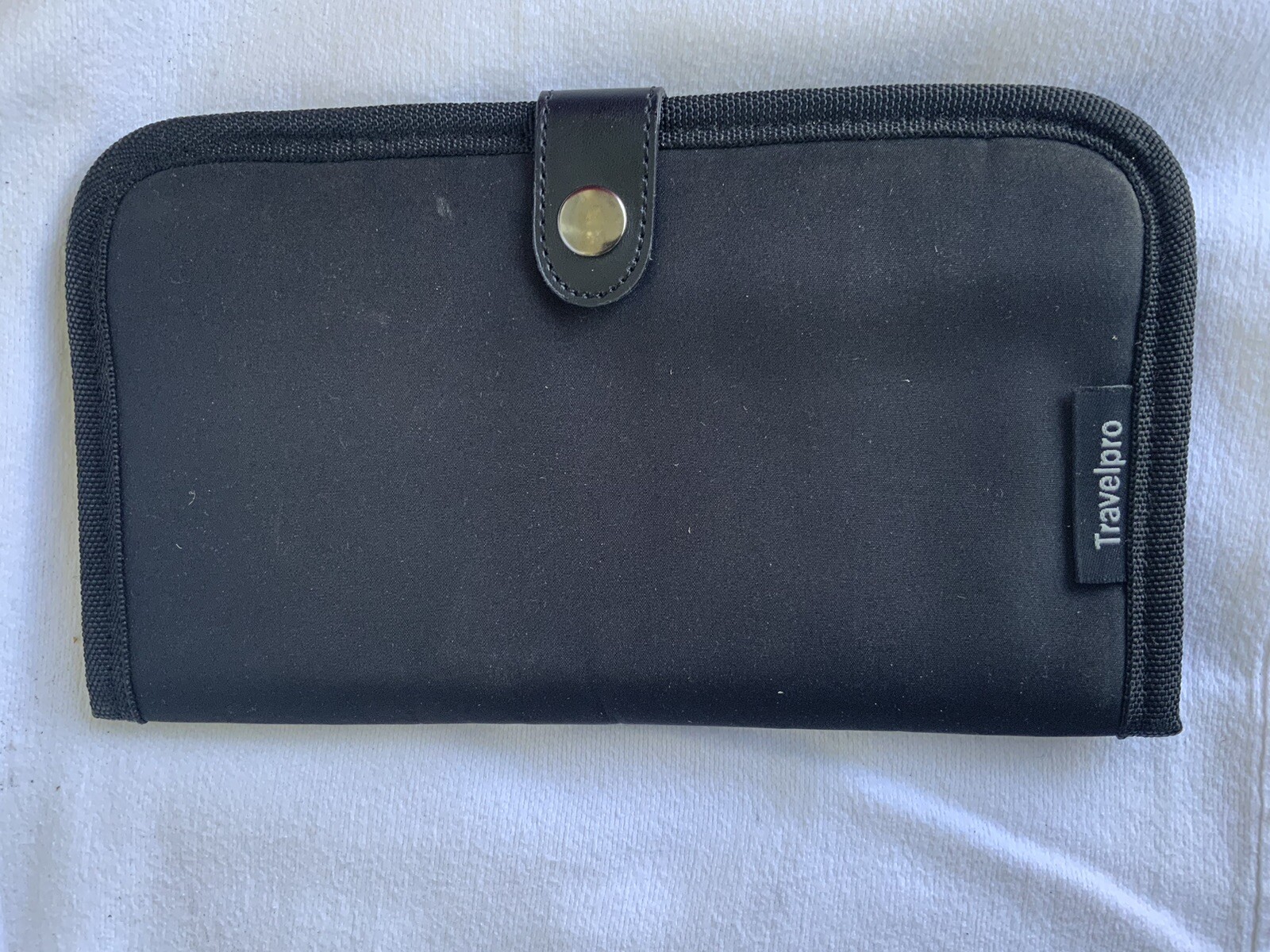 Travelpro RFID Passport Holder Wallet with ID Window Black 9.5x5 Inches-image