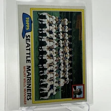 1981 Topps Seattle Mariners Checklist Baseball Card #672 NM-Mint FREE SHIPPING