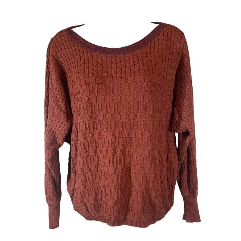 prana margo cable knit dolman sleeve organic cotton sweater