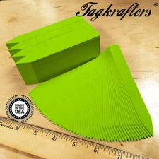 PREMIUM 5" X 5/8" Pot Stakes LIME Plant Markers Labels Nursery Tags USA MADE