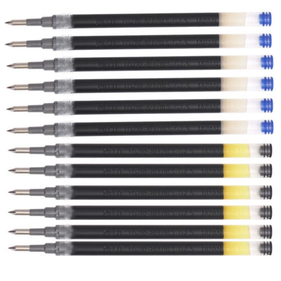 Tinta de recarga de pluma de gel para PILOT 0,5 mm BLS-G2-5 tinta negra azul Foto 2 de 4